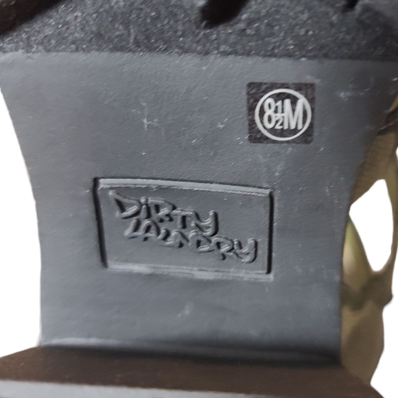 DIRTY LAUNDRY NWOT Fun Stuff Heeled Strappy Sandal In Camo Size 8.5 EUR 39 - Picture 12 of 13